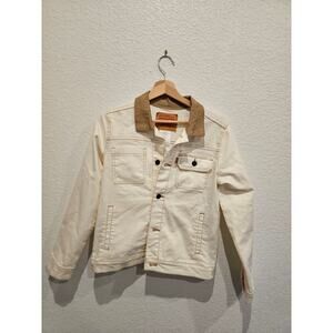 Levi's® Premium
Trucker Jacket sz white sz Large 12-13 teens